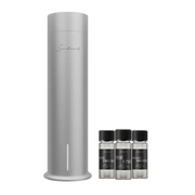 Diffuser Air 2 - Cold-Air Diffusion | Covers 1.000 Sq Ft | No Heat. No Water | Safe for Pets & Kids | Rechargeable Battery | WiFi & Bluetooth | Interchangeable Motor | Black