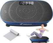 MERACH Vibration Plate Exercise Machine. Whole Body Workout Equipment for Women. Bluetooth and Silicone Pedal. Vibration Plate with Auto Mode. Vibrate Fitness Platform for Home