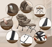 Poltrona Comfort Sky + Descanso de Pés