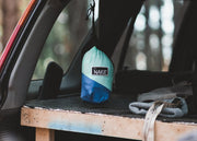 Sky Blue - Recycled Hammock with Straps