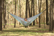 Twilight Blue - Recycled Hammock with Straps