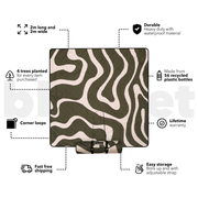 Eucalyptus Green - Recycled Picnic Blanket
