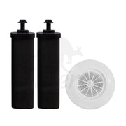 Filteroo® 8” Stainless Steel Gravity Water Filter Cartridge Pack