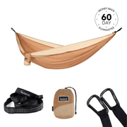 Sahara Sand - Recycled Hammock with Straps