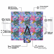 XL Kasey Rainbow - Recycled Sand Free Beach Towel Double