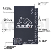 Panthers - NRL Recycled Sand Free Beach Towel