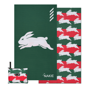 Rabbitohs - NRL Recycled Sand Free Beach Towel