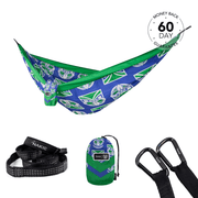 Warriors - NRL Recycled Hammock with Straps