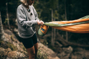 Golden Mango - Recycled Hammock with Straps