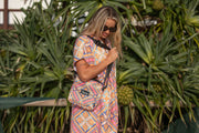 Rosy Tides - Hooded Towel Recycled Sand Free