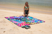 Kasey Rainbow - Recycled Picnic Blanket