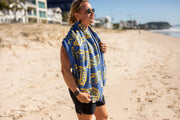 Eels - NRL Recycled Sand Free Beach Towel