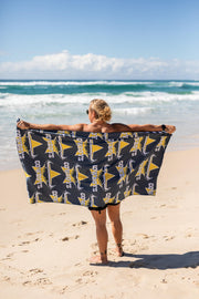 Cowboys - NRL Recycled Sand Free Beach Towel