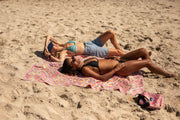 XL Rosy Tides - Recycled Sand Free Beach Towel Double
