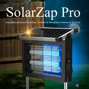 SolarZap™ Pro – Armadilha Solar Contra Mosquitos
