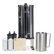 Filteroo® Superoo 12L, 16L, & 20L Stainless Steel Gravity Water Filter with Grander Revitalised Structured Water