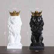 Estatueta Leão Imperador