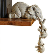Estatuetas Família Elefante | 3 peças
