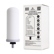 Filteroo® ULTRAPURE 7" All in 1 Ceramic Gravity Water Filtration Candle